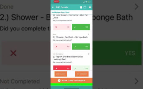 WellSky Personal Care App: Managing Shifts Effectively